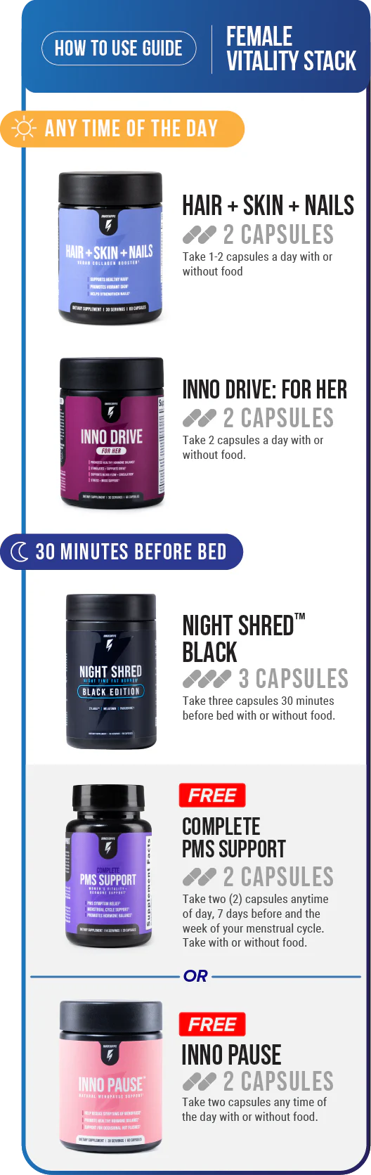 Female Vitality Stack