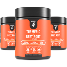Cargar imagen en el visor de la galería, 3 Bottles of Turmeric + Beet Root Special Offer